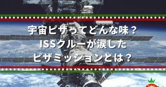 宇宙ピザってどんな味？ISSクルーが涙したピザミッションとは？