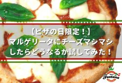 【ピザの日限定！】 マルゲリータにチーズマシマシしたらどうなるか試してみた！