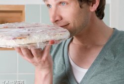 冷凍ピザの匂い